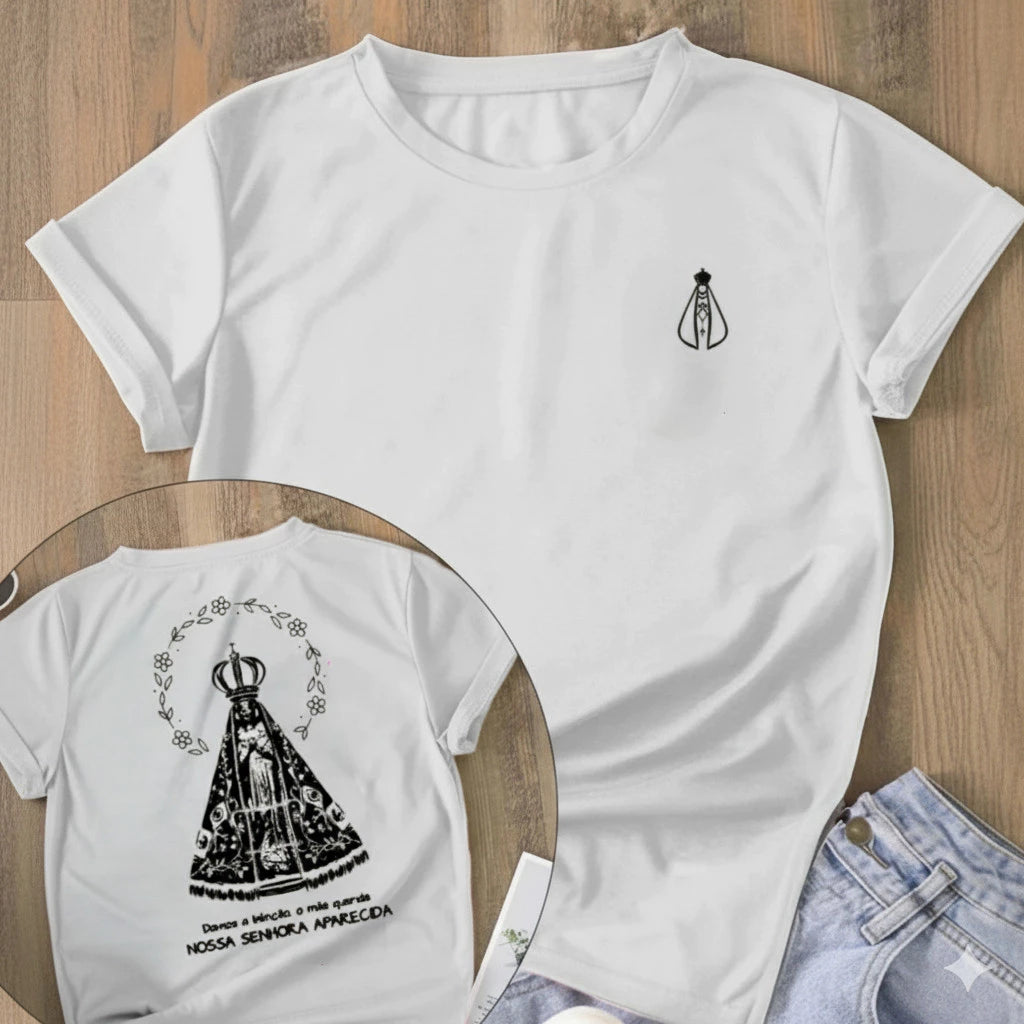Camiseta Nossa Senhora Aparecida Santo Lar