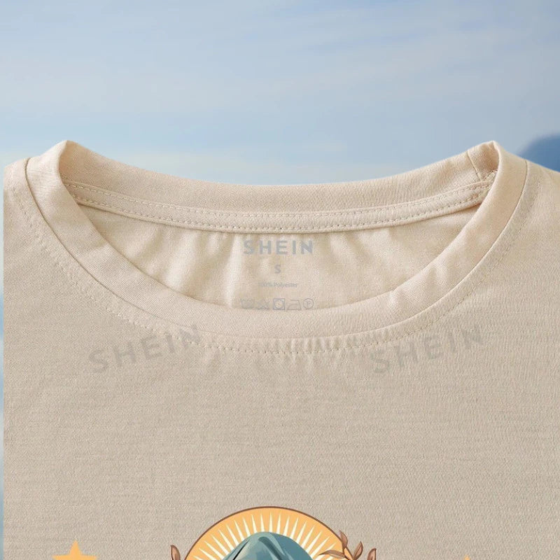 Camiseta Feminina 100% Algodão Santo Lar